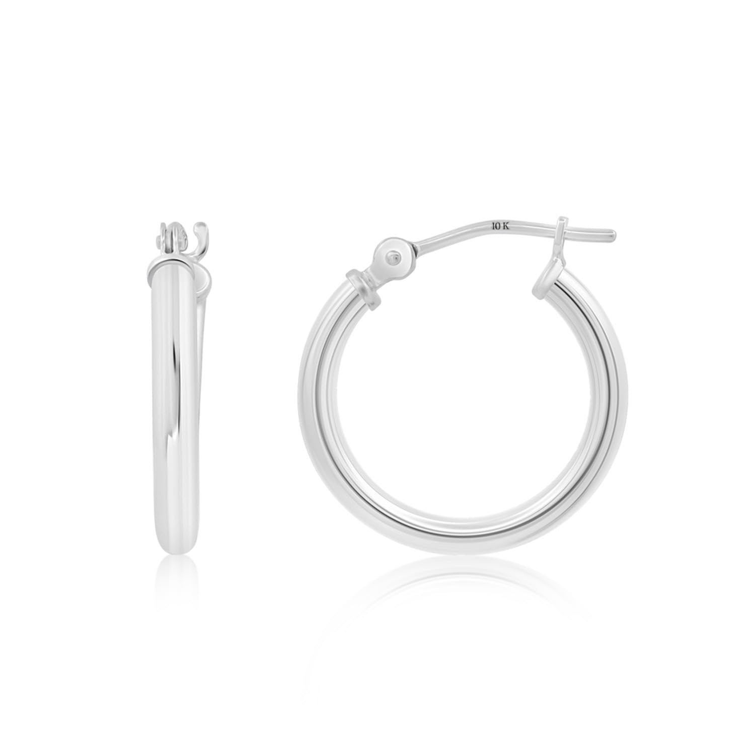 Solid 14k Gold Hoop Earrings for Women | 14k Gold Hoop Earrings | 14k Real Gold 