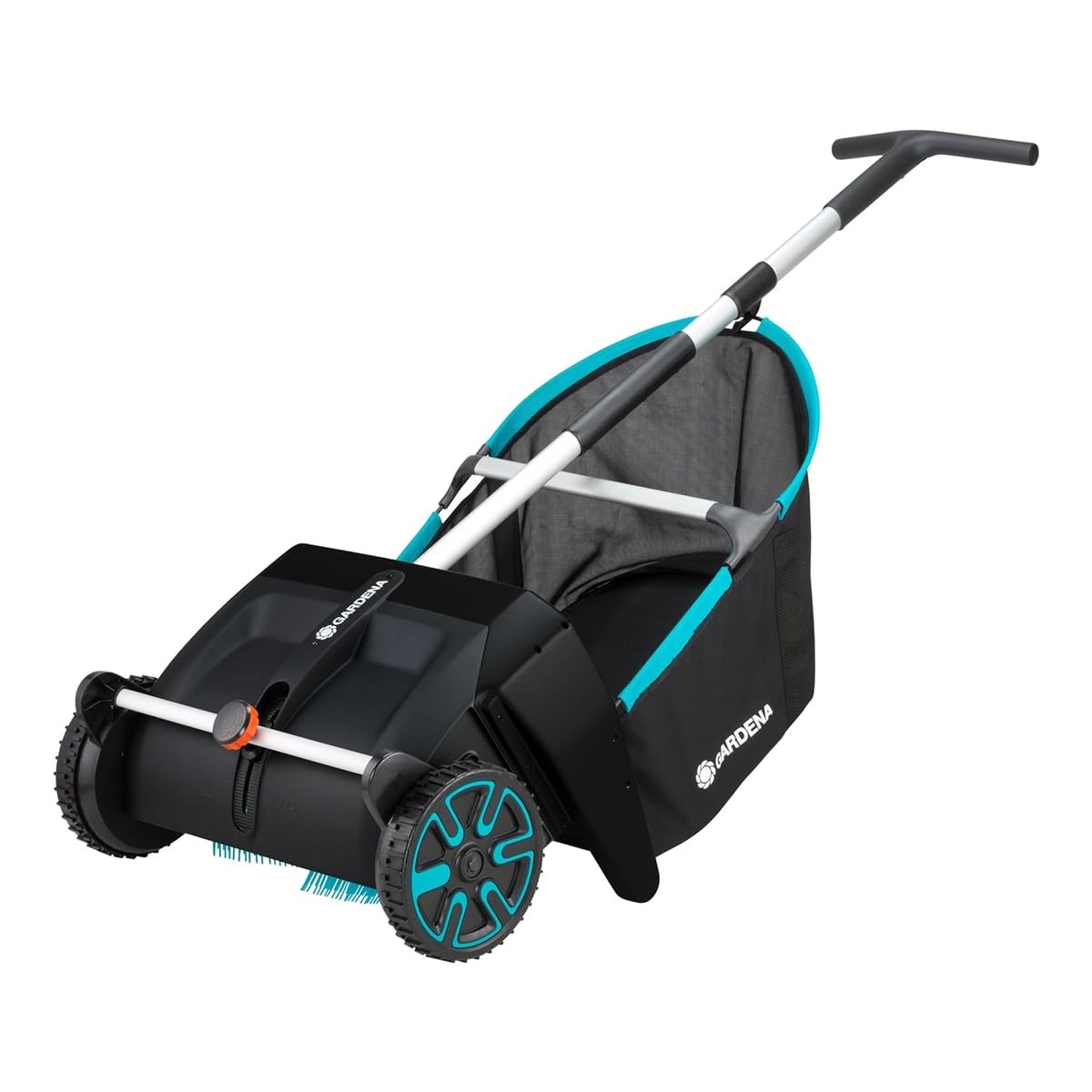 GARDENA 21" Lawn & Leaf Collector with 3.2 Cu. Ft. Catcher Bag | Adjustable Heig