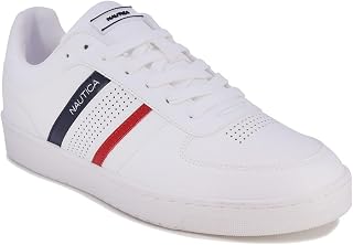 Nautica Men's Townsman Casual Lace-up Shoes Classic Low-Top Loafers Fashion Sneaker