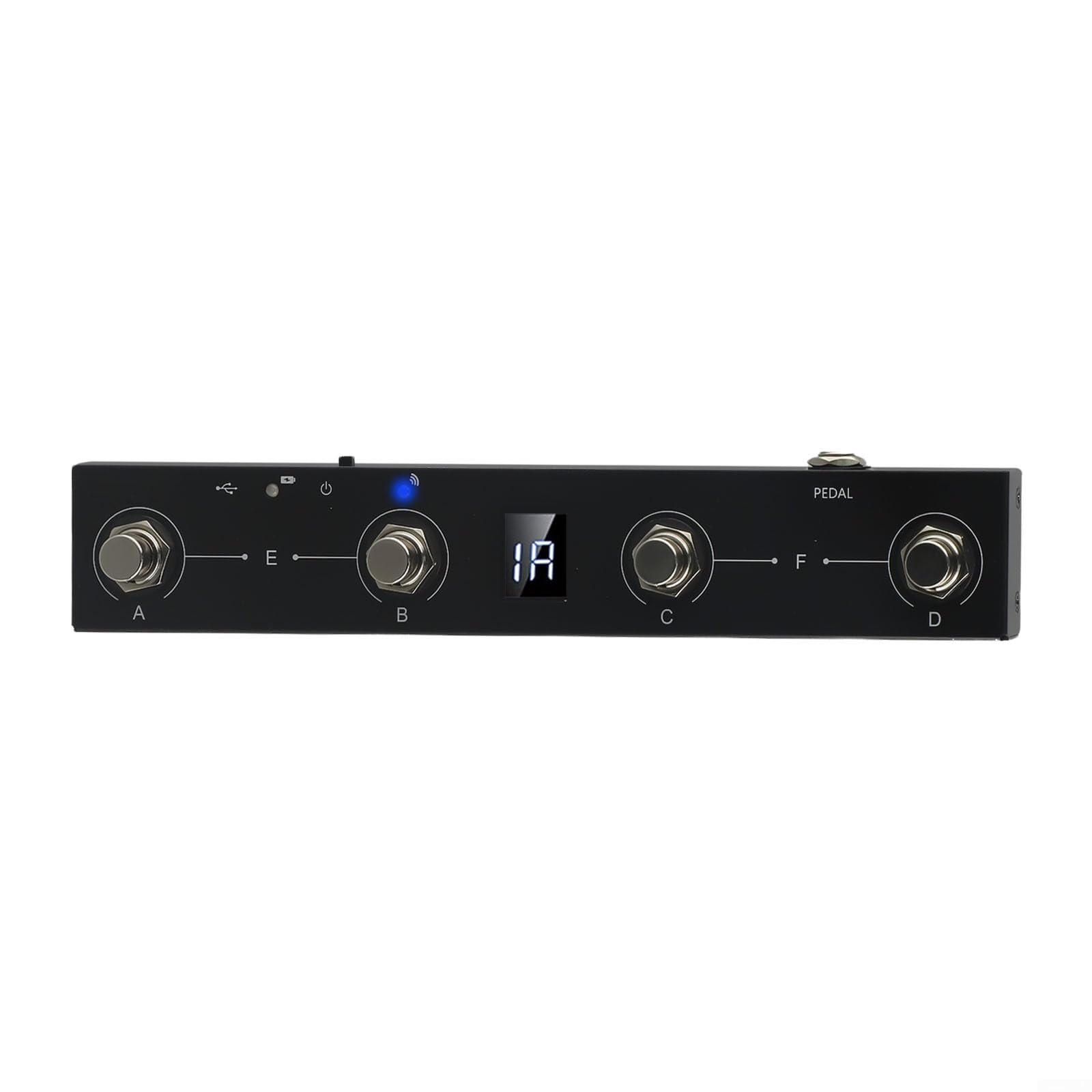 for M-VAVE Chocolate BT Wireless for MIDI Controller with 4 Footswitches, Rechar
