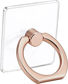 Clear Phone Ring Holder, Ultra Thin Finger Grip Stand for Cell Phone