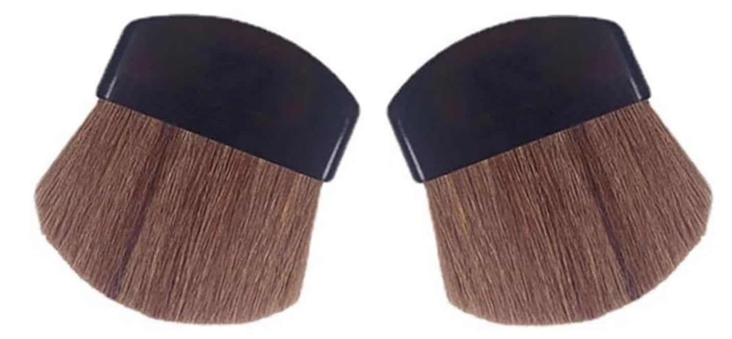 2Pcs Mini Powder Blush Brush, Small Makeup Brush Facial Makeup Brush, Blush Brus