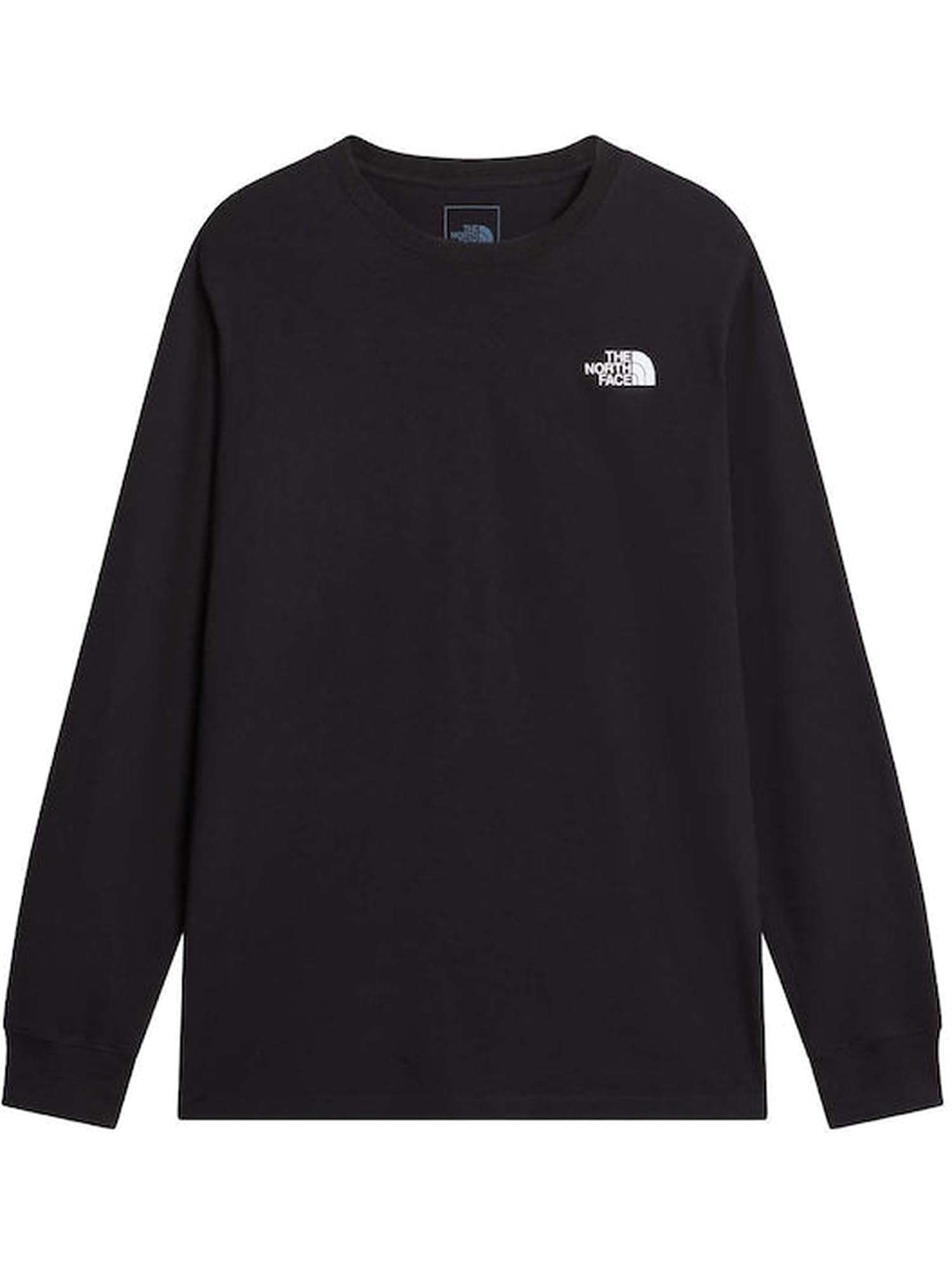 The North Face Men’s Core Box Long Sleeve NSE Tee | T-Shirt with Ribbed Collar &