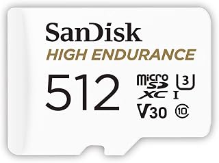 SanDisk SDSQNR-512G-GH3IA 512GB UHS-I Class 10 U3 V30 Micro SD Card Compatible with Dash Cam