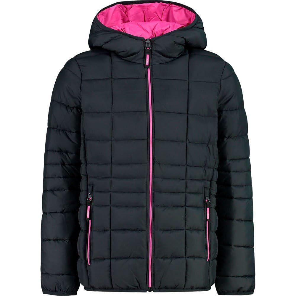 CMP Girl's Nylon Jacket with Fixed Hood Girl's Nylon Jacket with Fixed Hood – Ch