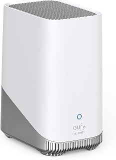 eufy Security HomeBase 3 (HomeBase S380), Smart Hub for eufy Devices | Up to 16 TB Expandable Local Storage, BionicMind AI Facial Recognition, Advanced Encryption, No Monthly Fee