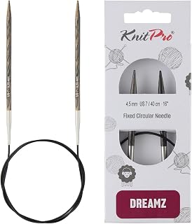 KnitPro Dreamz Fixed Circular Needles 16" (40cm) | US Size 7 (4.5mm)