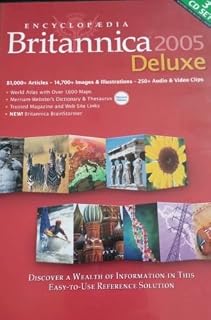 Encyclopedia Britannica 2005, Deluxe