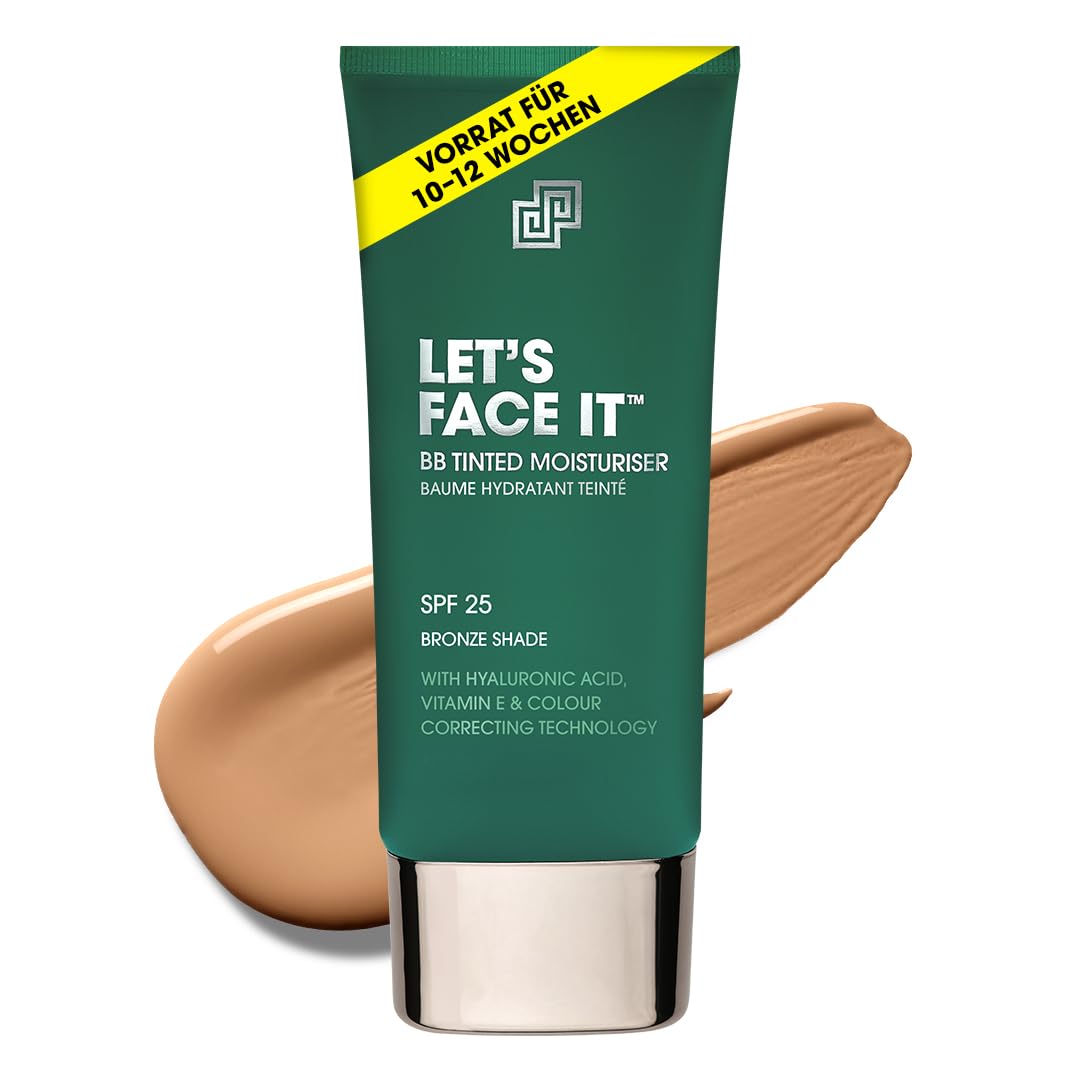 Shakeup Cosmetics Tinted Moisturiser for Men, SPF25, 24 Hour Moisturising, Matti