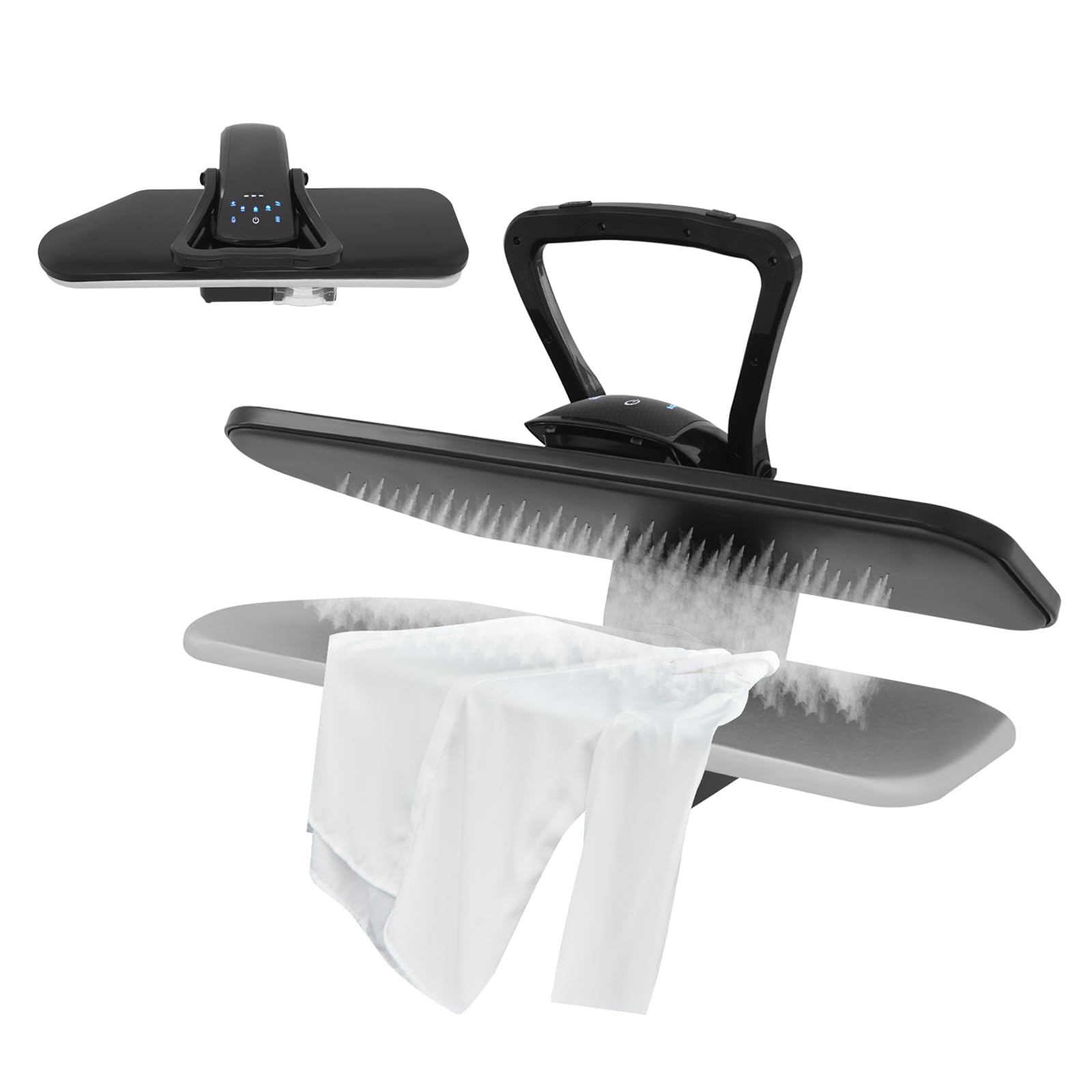JAYGOVAN Intelligent Steam Press, 36" Large Steam Iron Press with 5 Fabric Funct