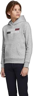 JACK & JONES Herren Jjecorp Logo Sweat Hood Play Noos Kapuzenpullover