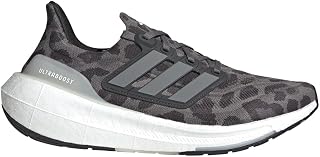 adidas Men's Ultraboost Light Legacy Running Shoe, Charcoal/Iron Metallic/Grey, 9.5 Women/8.5 Men