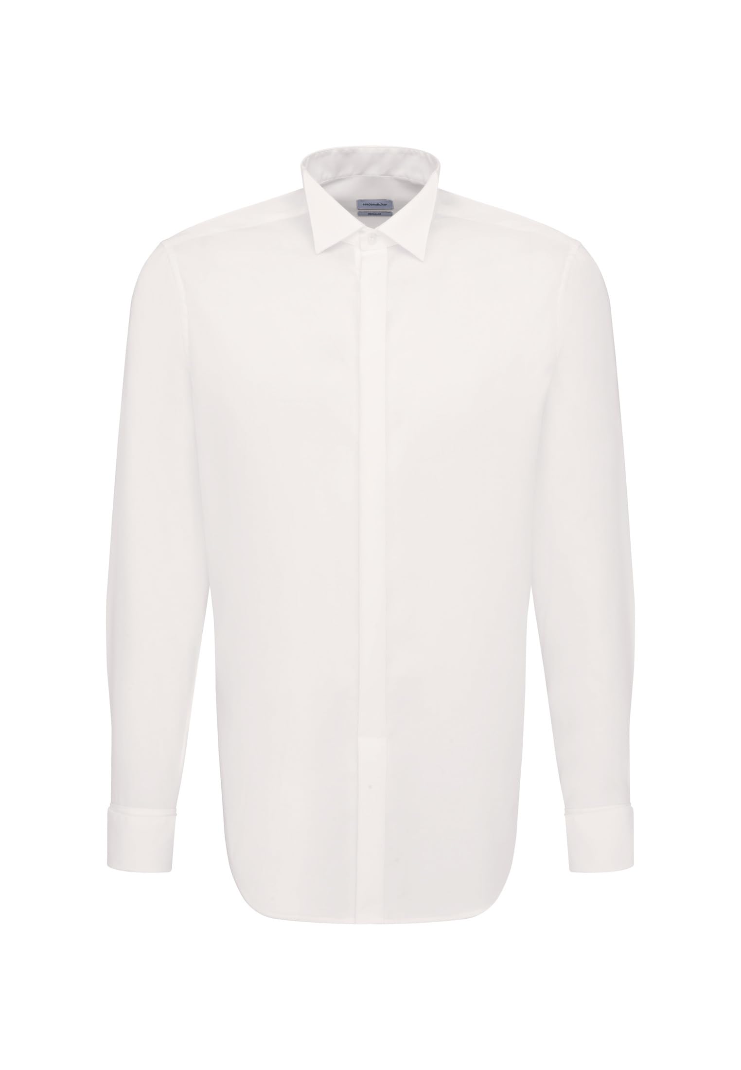 Seidensticker Men's Business Shirt, Classic Fit, Non-Iron, Lapel Collar, Long Sl