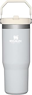 Stanley IceFlow Stainless Steel Tumbler - Vacuum Insulated Water Bottle for Home, Office or Car Reusable Cup with Straw Leak Resistant Flip Cold for 12 Hours or Iced for 2 Days, Cloud, 20 OZ / 0.59 L