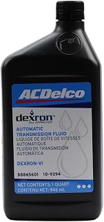 ACDelco GM Original Equipment 10-9394 (88865601) Dexron VI Automatic Transmission Fluid - 1 qt