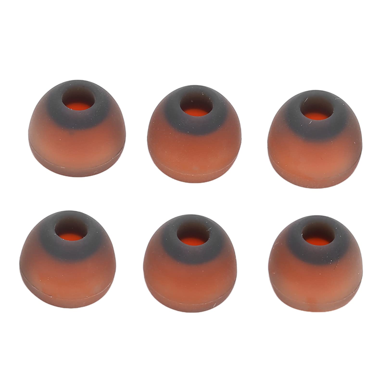 Memory Foam Silicone Ear Tips, Superior Sound Insulation 6 Pieces Replacement fo