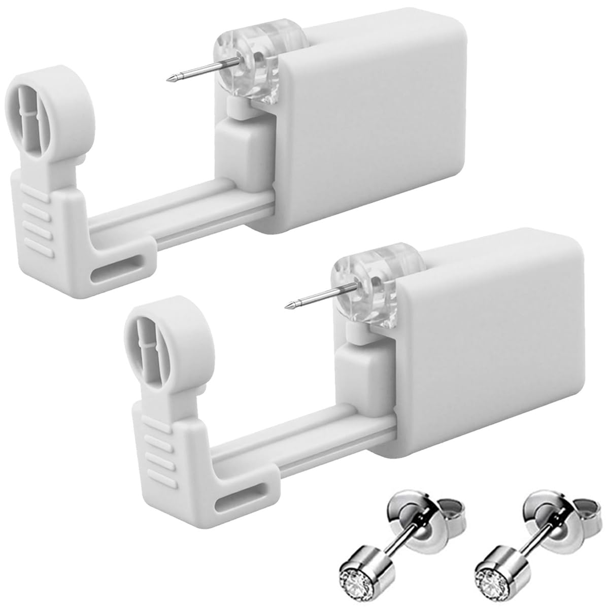 Lot de 6 pistolets pour piercings d'oreille, sans douleur, facile à utiliser, ki