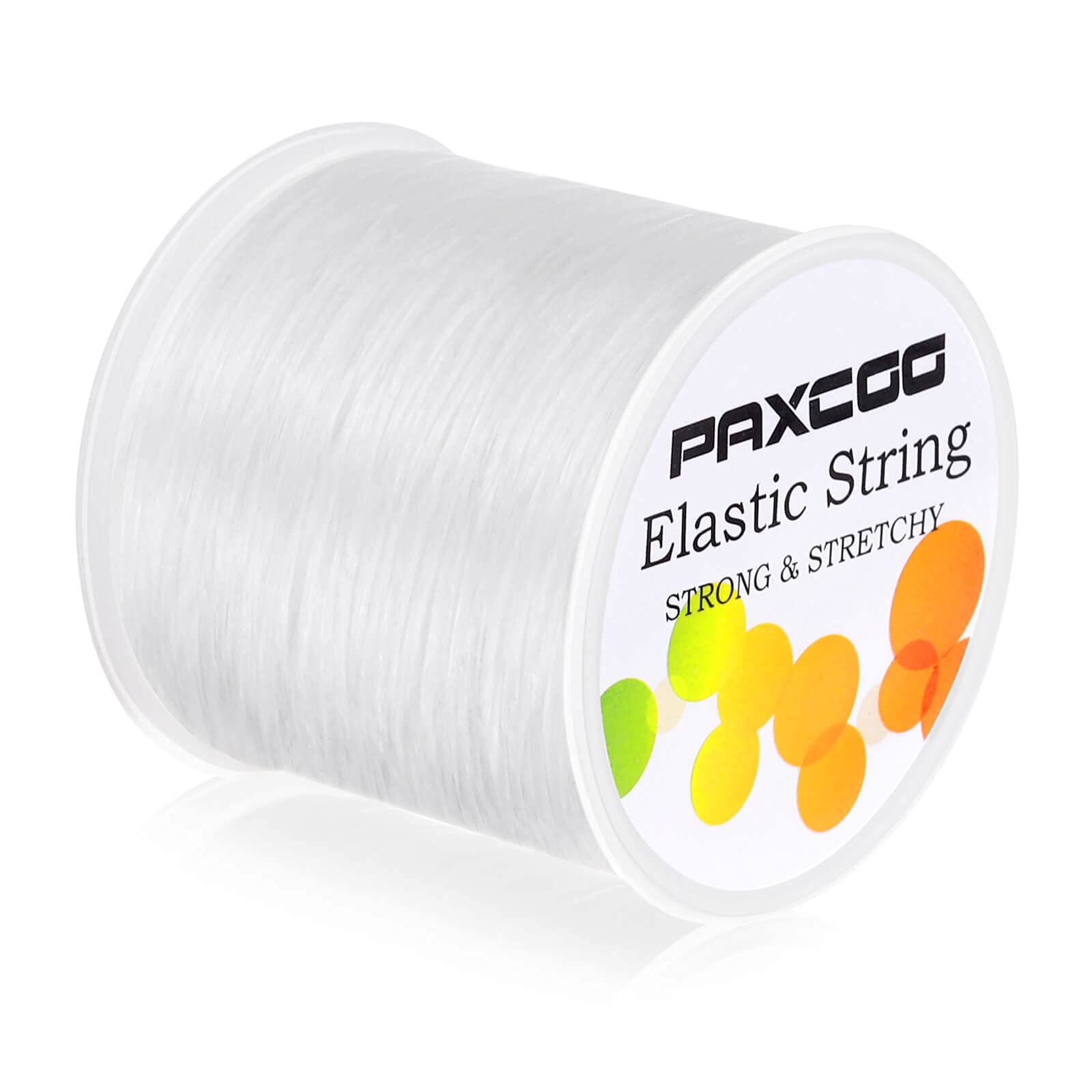 Paxcoo Elastic Bracelet String Cord Stretch Bead Cord for Jewelry Making and Bra