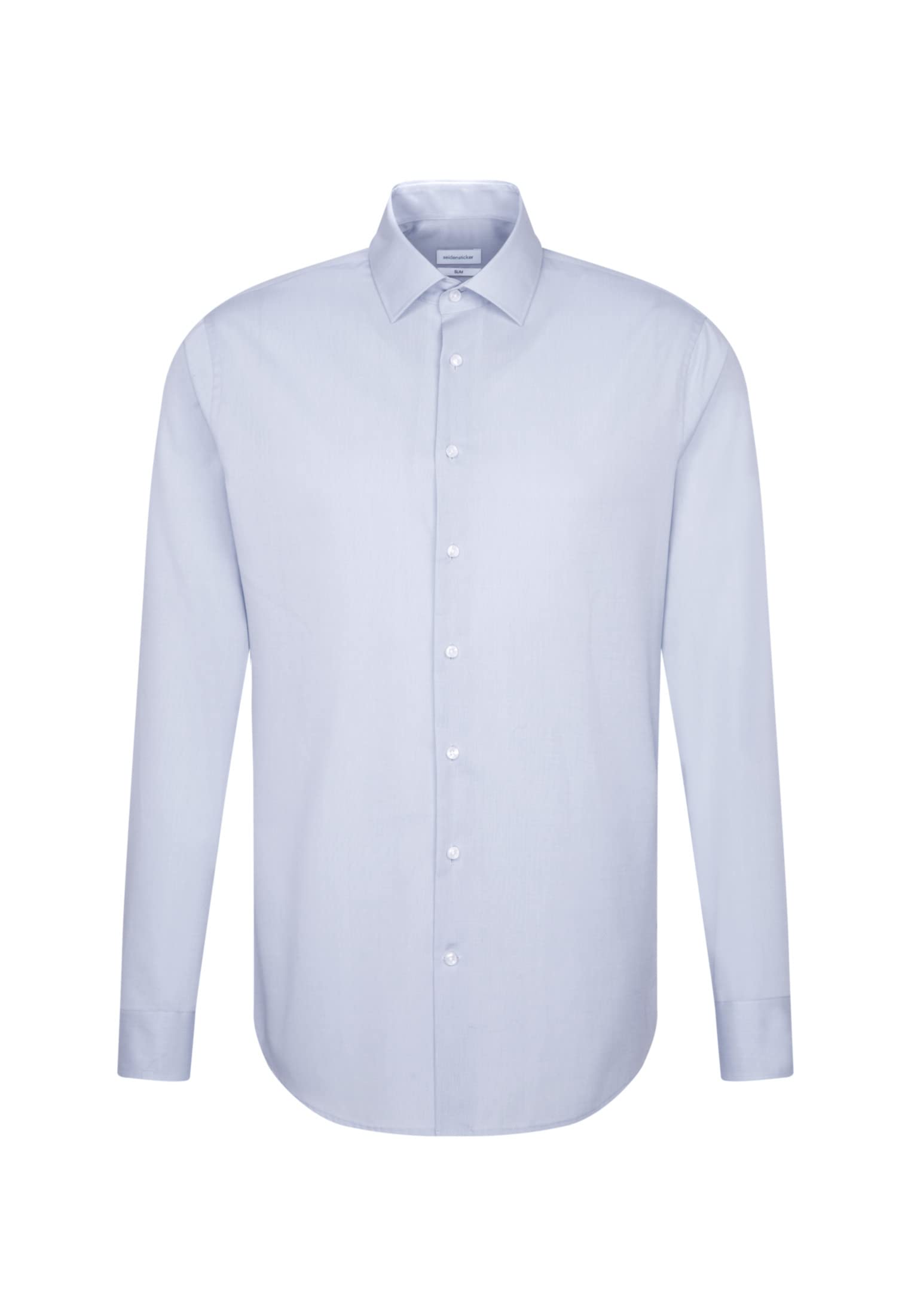 Seidensticker Men's Non-iron Fil a Fil Business Shirt in Slim With Kent-collar S