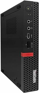 Lenovo ThinkCentre M920q Tiny Desktop,Intel 6 Core i5-8500T,16GB RAM,256GB NVME SSD,HDMI,DisplayPort,WiFi,Bluetooth,Wireless Keyboard Mouse,Windows 11 (Renewed)