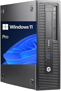 HP - EliteDesk 800 G1 | Black | Intel Core i5‑4570 3.2GHz | 16GB DDR3 RAM | 240GB SSD | DVD Reader | Windows 11 Pro (Renewed)