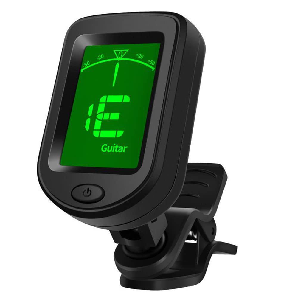 Newaner Electronic Guitar Tuner Clip On Tuner for Guitar, Bass, Ukulele and Viol