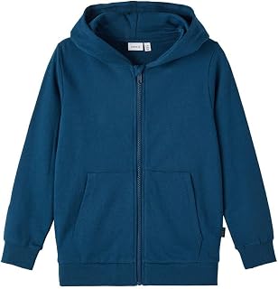 Name IT Nkmnesweat Card W Hood Unb Noos Children's and Youth Hooded Sweatshirt (Pack of 1)