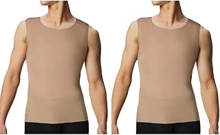 Bros by Wacoal Men GL5211 Organic Cotton Blend Inner Shirt, Sleeveless, Underarm Pads, Sweat Absorbent, Breathable (Main Body), Free Cutting Men's