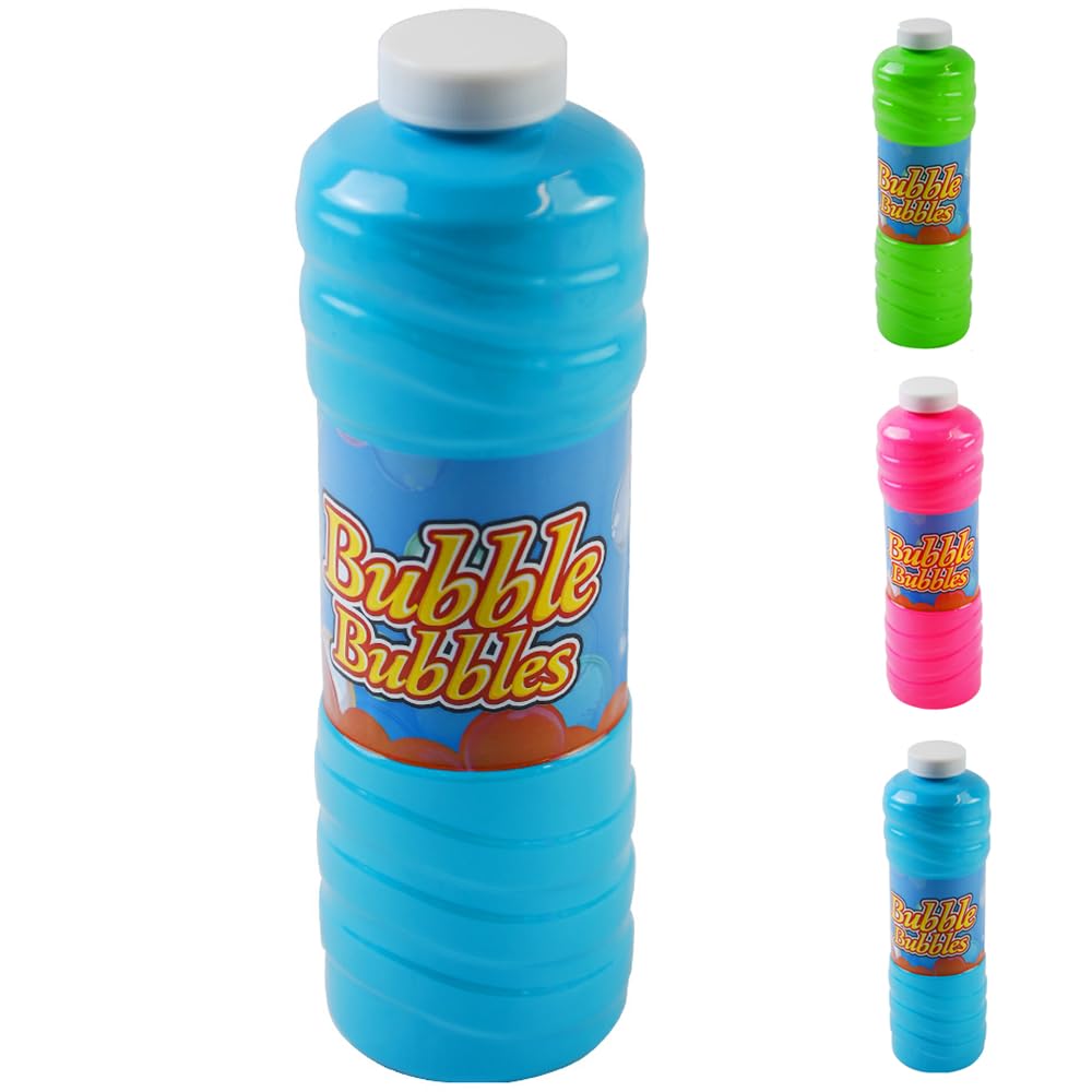 RAM ONLINE Giant 1 Litre of Bubble Mixture with Wand for Bubble Machines - Giant