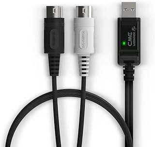 CME U2MIDI Pro - High-Speed USB MIDI Cable with Filter and Mapper - Plug & Play USB-to-MIDI Interface for Computer/Laptop/PC to MIDI Instrument/Device