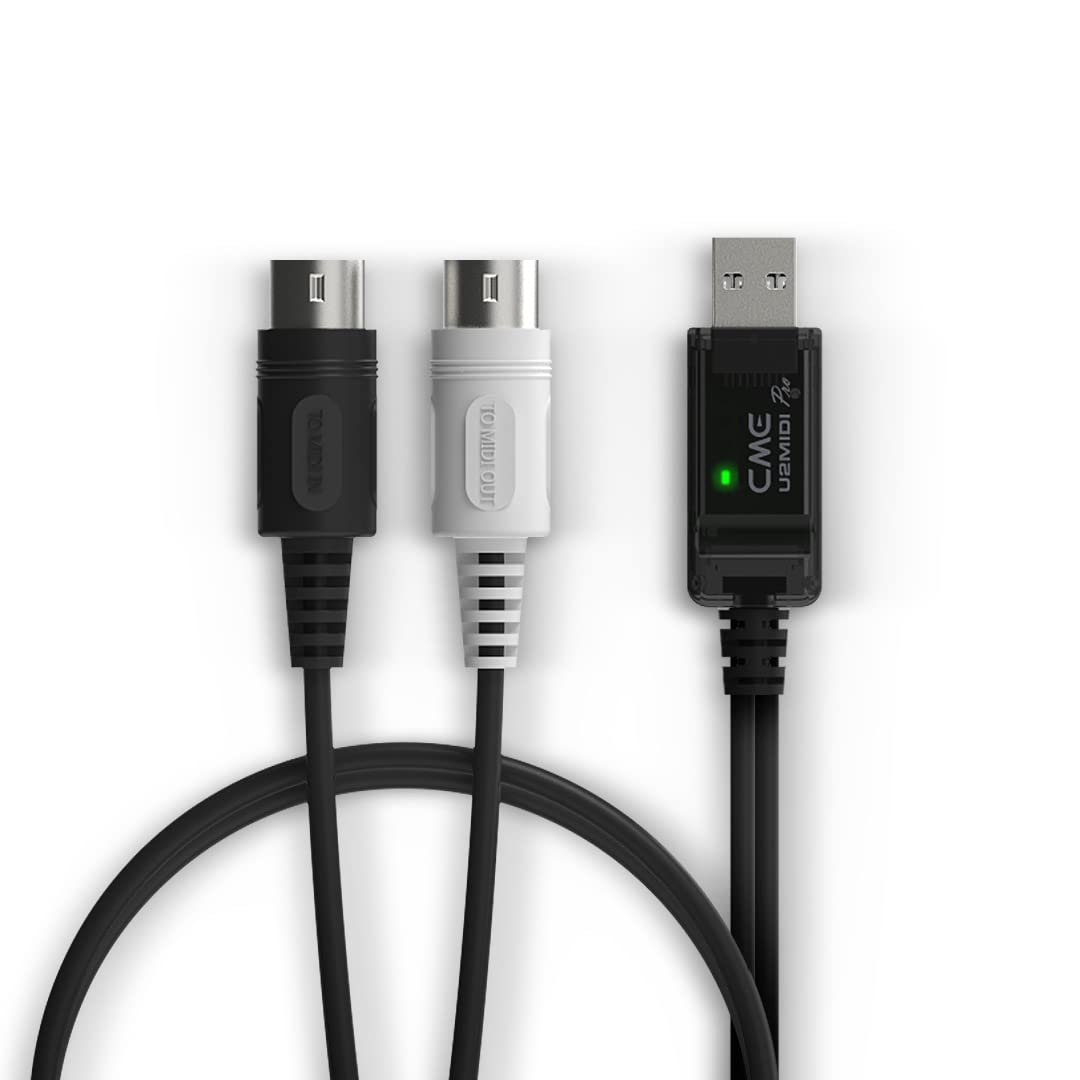 CME U2MIDI Pro - High-Speed USB MIDI Cable with Filter and Mapper - Plug & Play 