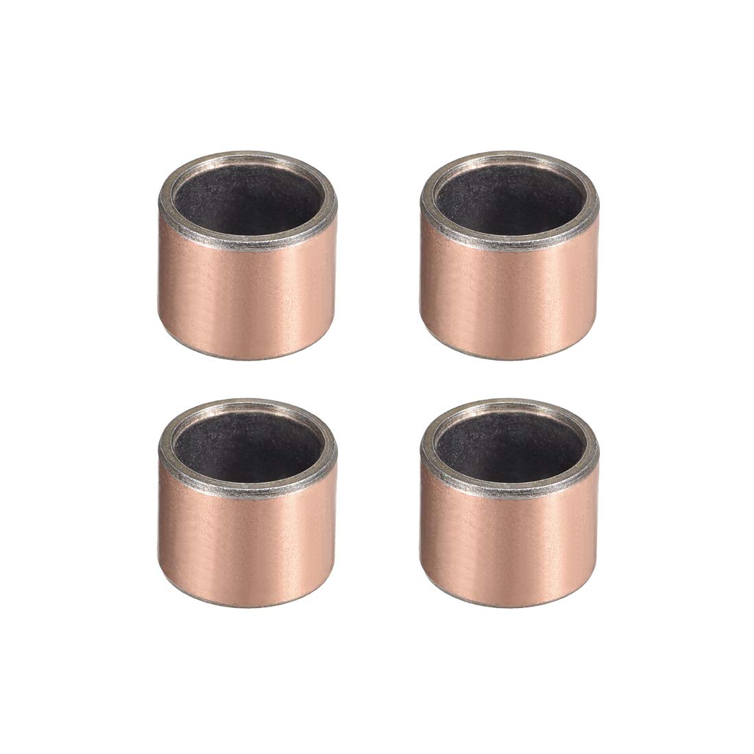 Sleeve Bearing 12mm Dia x 15mm OD x 12mm Length, Oil Free Wrapped Plain Bearings