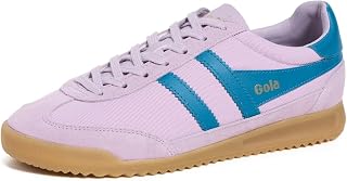Gola Tornado Womens Fashion Trainers in Green Coral Pink