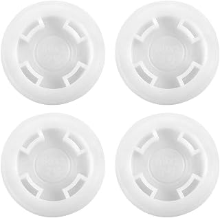 QWORK 4 PCS 2” Bung Cap, Poly Buttress Drum Bung for 55 Gallon Plastic Drum, Fine Thread