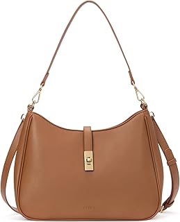 CLUCI Small Shoulder Bag, Purses for Women Trendy with 2 Removable Strap, Vegan Leather Crossbody Purse, Flap Handbag