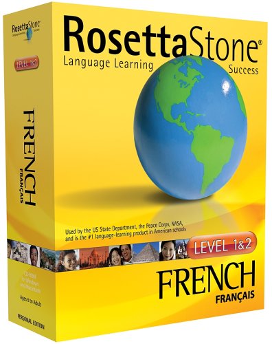 Rosetta Stone Level 1&2 Pack French (PC/Mac)[OLD VERSION]