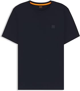 BOSS Logo-Patch T-Shirt in Cotton Jersey