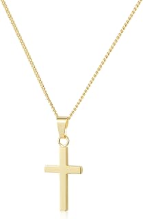 Necklaces for Women Men Gold Silver Crucifix Cross Necklace Pendant Chain
