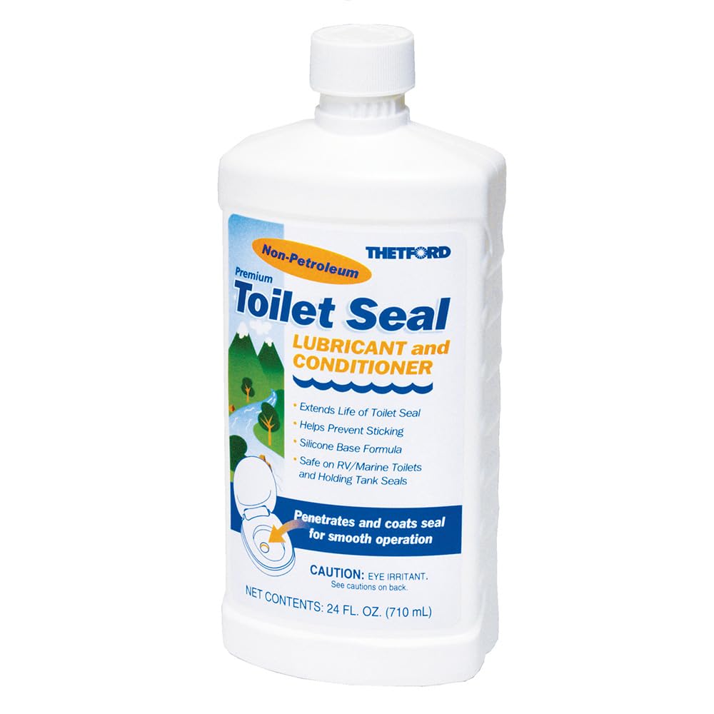 Thetford RV Toilet Seal Lube and Conditioner - Toilet Seal Lubricant - 24 oz 366