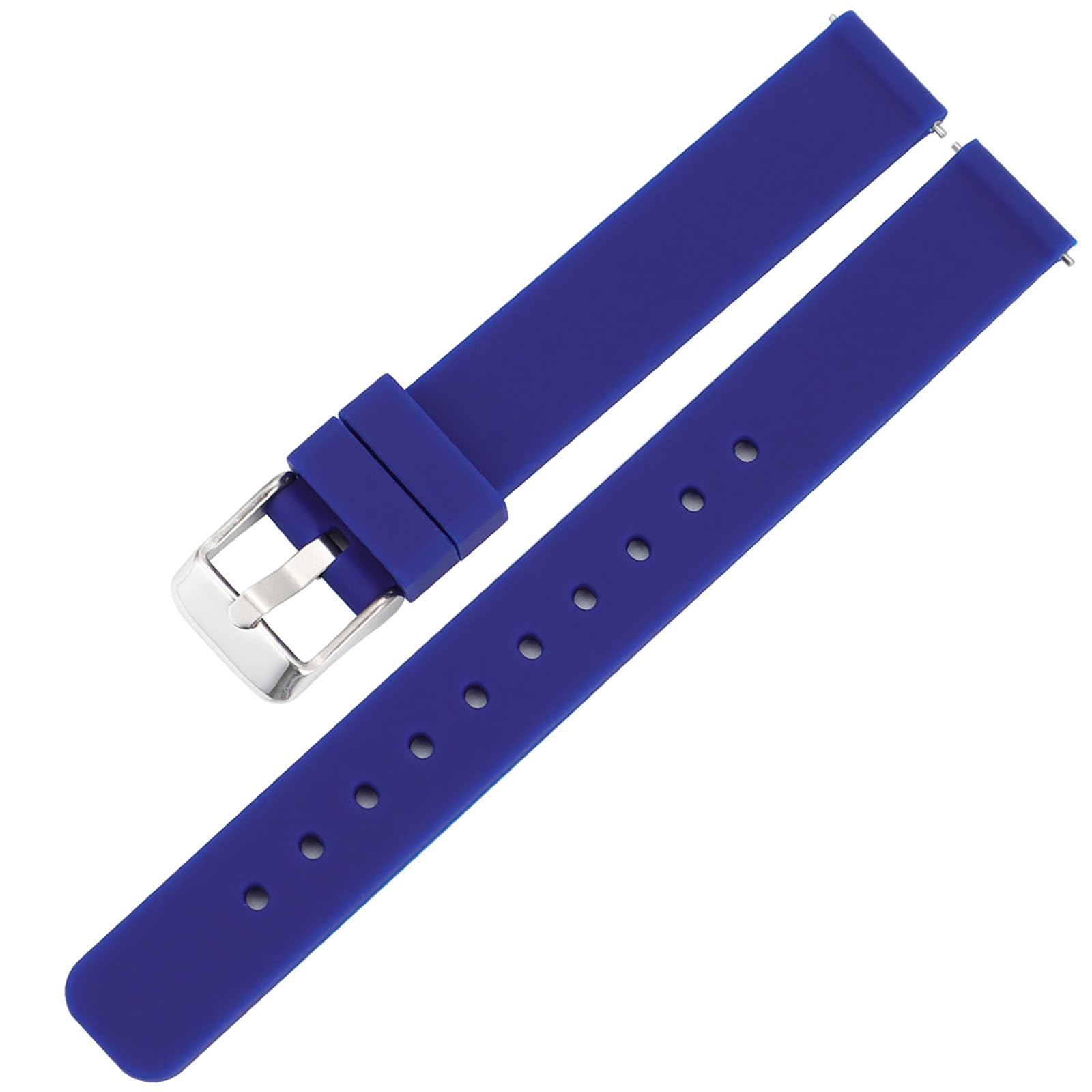 Rihahisy Silicone Watch Straps for Men, 12mm, 14mm, 16mm, 17mm, 18mm, 19mm, 20mm
