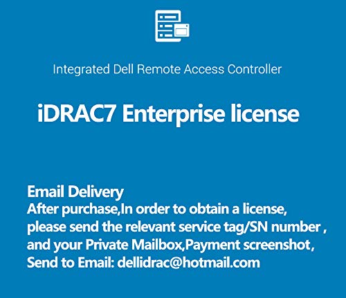 iDRAC7 Enterprise License R720 R920 R820 R620 R520 R420 R320 R220 T620 IDRAC