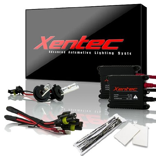 Xentec H7 6000K HID Xenon Bulb Bundle with 55W EP Alloy Slim Ballast (Ultra Whit