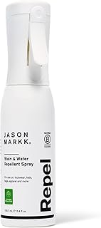 Jason Markk Shoe & Sneaker Protector Repel Spray, Water & Stain Repellent for Shoe and Sneaker Care, Non-Aerosol Footwear Protector Spray, Safe for Leather, Suede, Nubuck, Cotton, Knits, 5.4oz
