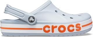 Crocs Swiftwater - Chanclas para mujer, negro/blanco, talla 5 M de EE. UU, Azul Gris/Naranja, M8W10