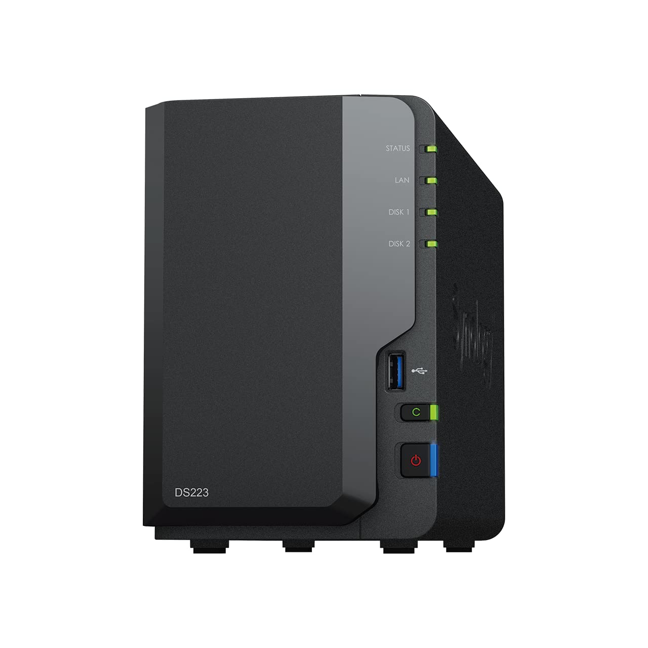 Synology DS223 Home & Office Backup Hub - Centralize Files, Protect Data & Monit