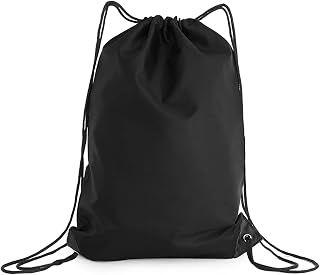 adam & eesa® Unisex Drawstring Gym Bags - Personalised Waterproof Sack with Carry Handles for Mens & Womens - Kids PE Swimming School Bag - Ideal for Beach, Holidays, Shopping, Yoga (7.5L Capacity)