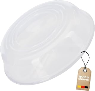 Westmark Microwave Dinner Plate | Protects the microwave from splashes, height approx. 2.5", Plastic, 22452270