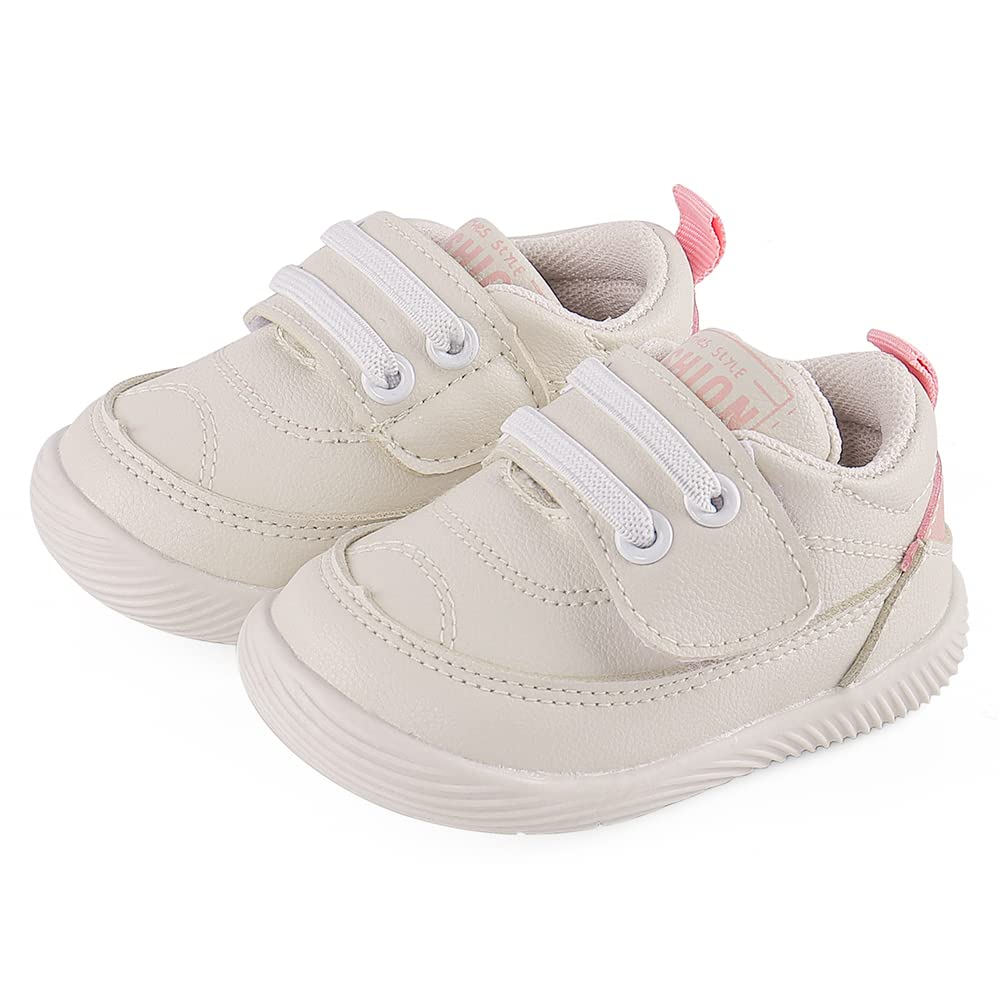 LACOFIA Baby Boys Girls First Walking Shoes Toddler Anti-Slip Rubber Sole Sneake