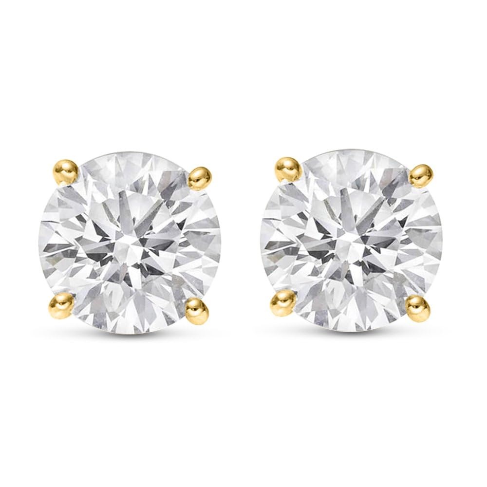1-12 Carat Lab Grown Diamond Stud Earrings