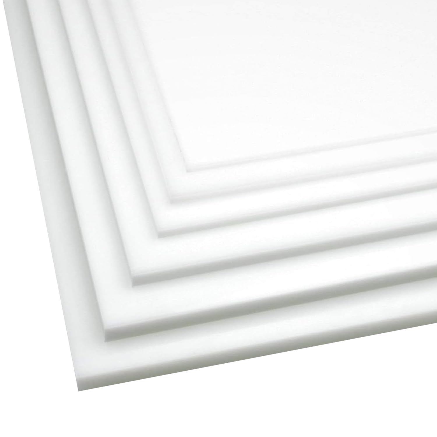 Bocolon High Density Polyethylene Sheets HDPE Plastic Sheet Board for DIY, Heavy